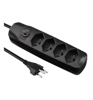 FURBER.POWER - Bloc multiprises avec protection contre les surcharges 4x T13