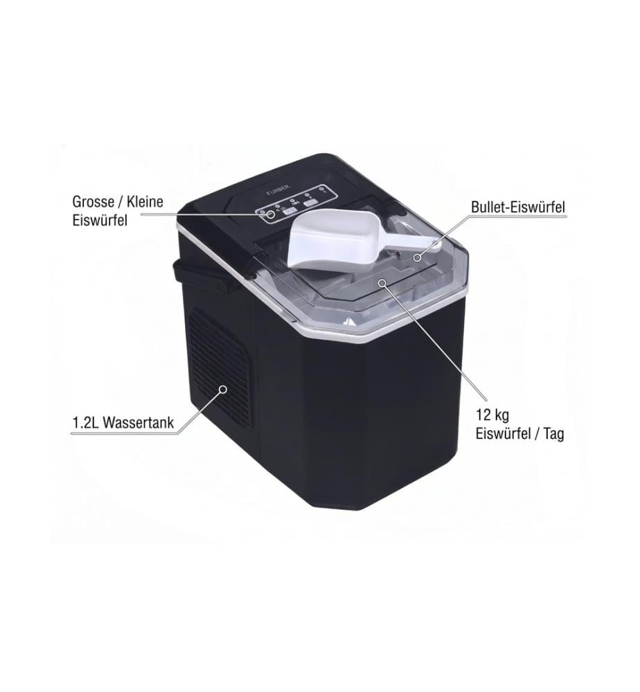 FURBER - Machine à glaçons Gelatus, 12 kg/24 h