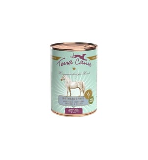 Terra Canis - Alimentation humide Menu sans céréales avec cheval, 400 g