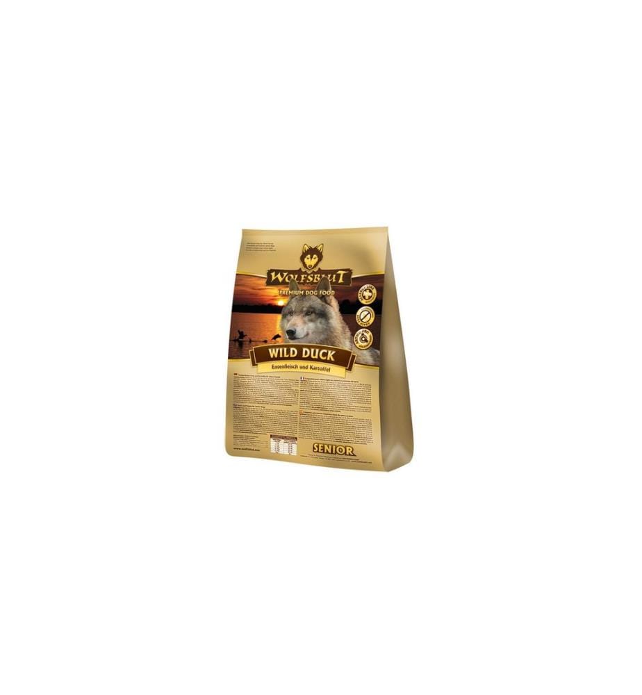 WOLFSBLUT - Trockenfutter Dog Wild Duck Senior, 2 kg