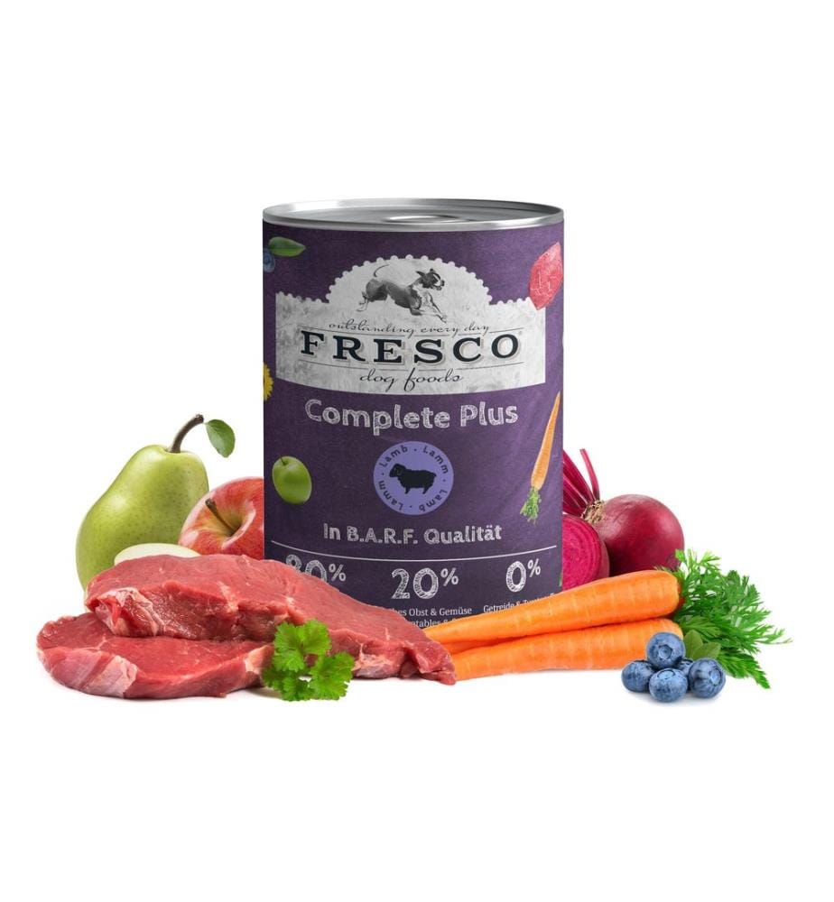 FRESCO - Nassfutter Complete Plus Lamm 400 g