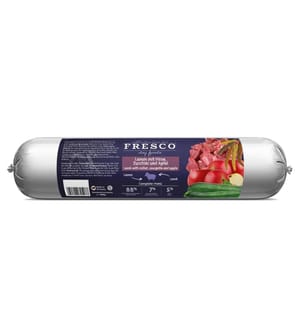 FRESCO - Alimentation humide BARF Agneau avec millet, 400 g