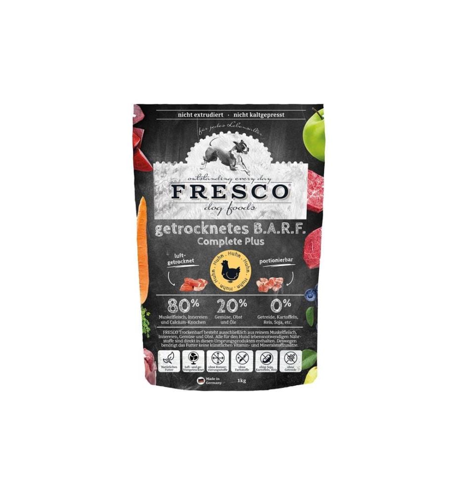 FRESCO - Trockenfutter BARF Complete Plus Huhn, 1 kg