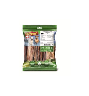 DELIBEST - Produit à mâcher  Dents de veau de première qualité, 150 g