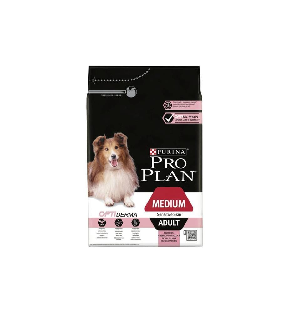 PURINA - Pro Plan Trockenfutter M Adult Sensitive Skin Lachs, 3 kg