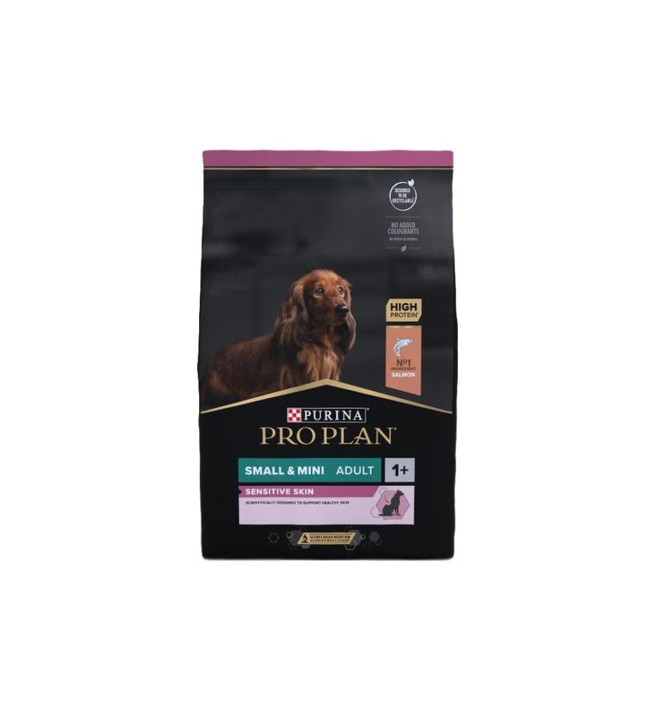 PURINA - Pro Plan Trockenfutter S/Mini Adult Sensitive Skin Lachs, 3 kg