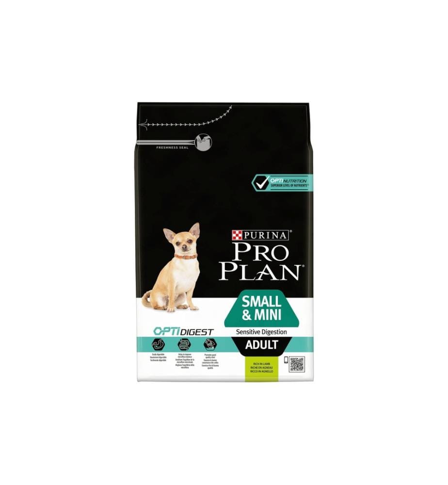 PURINA - Pro Plan Trockenfutter S/Mini Adult Sensitive Digestion Lamm, 3 kg