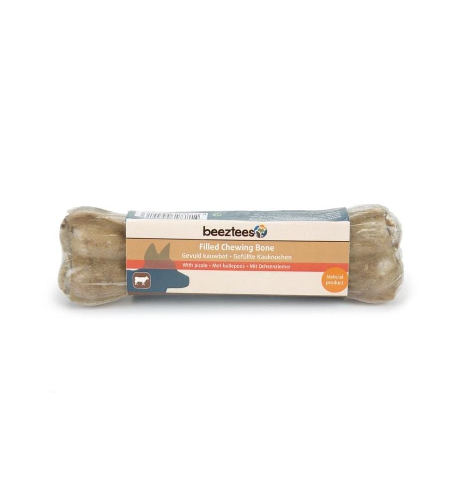 BEEZTEES - Kausnack Knochen Ochsenziemer 15 cm, 1 Stück