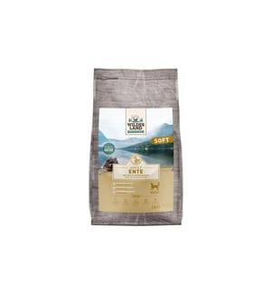 WILDES LAND - Halbfeuchtfutter Ente mit Reis & Wildkräutern 5 kg