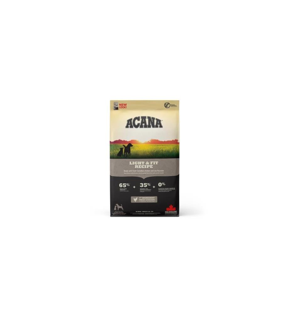 ACANA - Alimentation sèche Recette Light & Fit, 11.4 kg