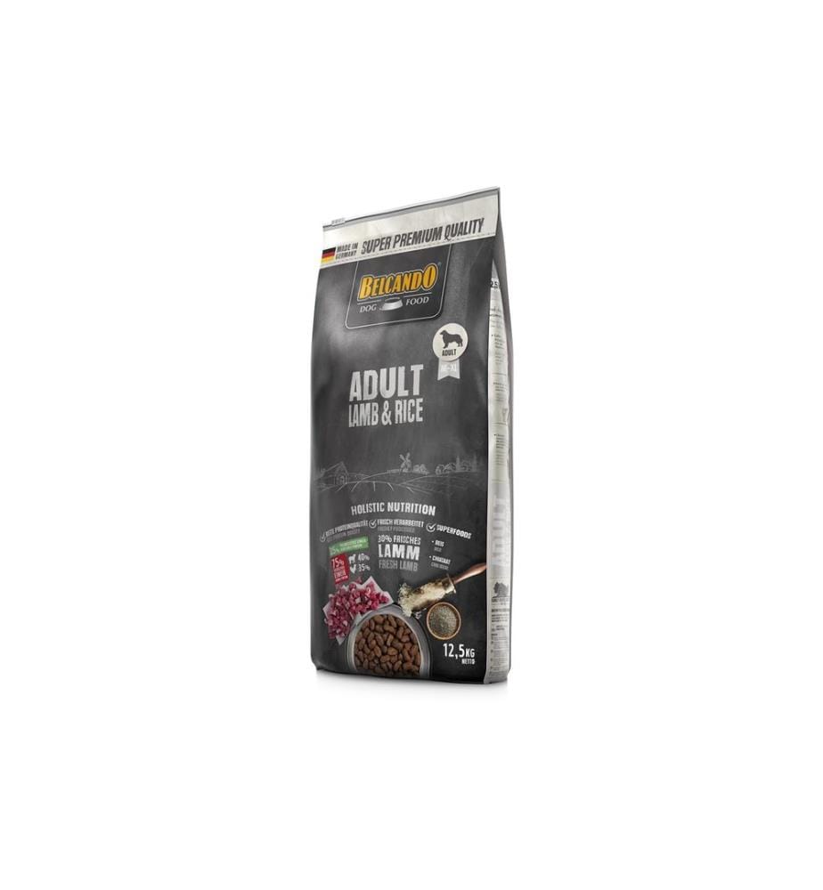 BELCANDO - Trockenfutter Adult Lamm+Reis, 12.5 kg