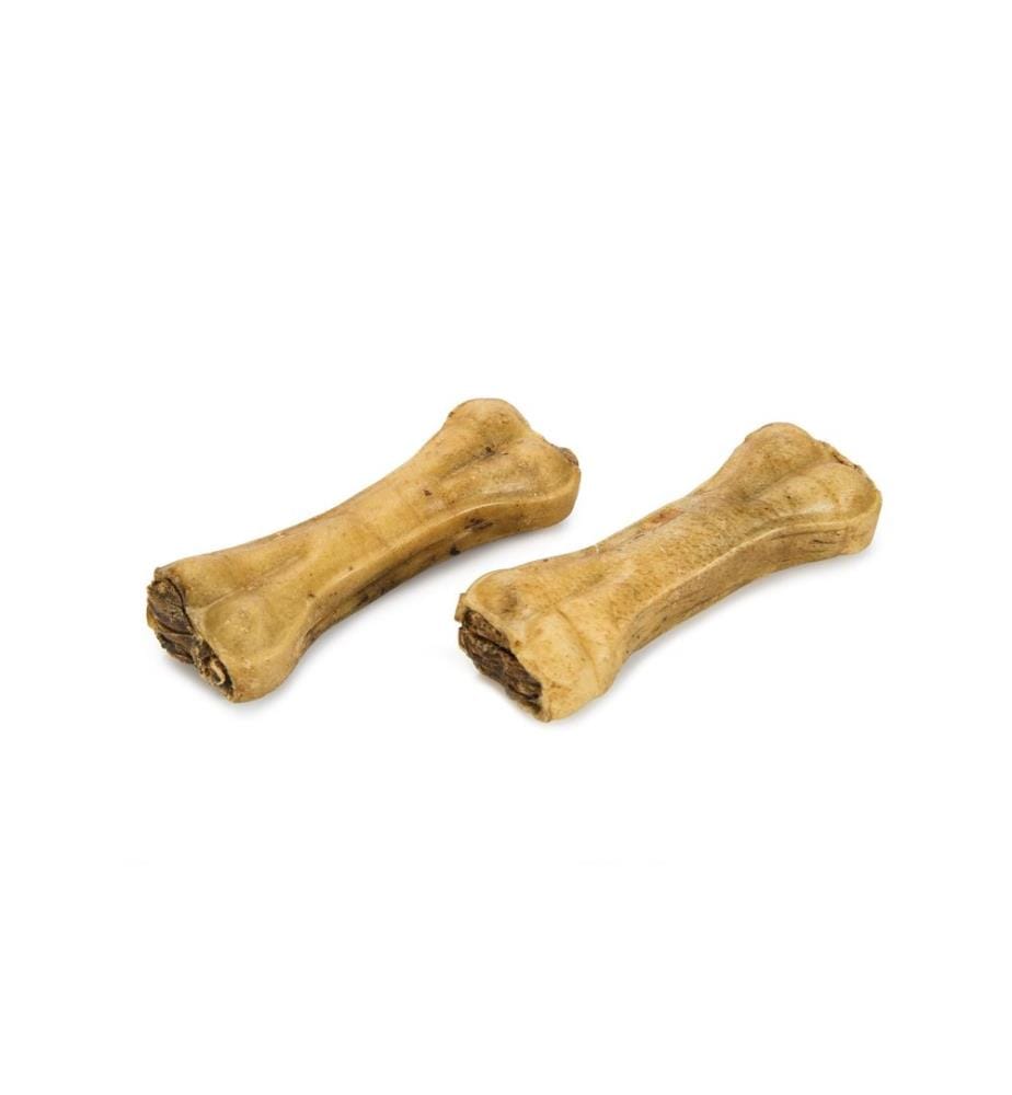 BEEZTEES - Kausnack Knochen mit Pansen, 10 cm, 2 Stk.