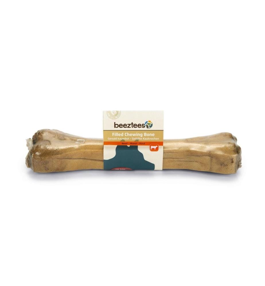 BEEZTEES - Kausnack Knochen mit Pansen, 25 cm, 1 Stk.