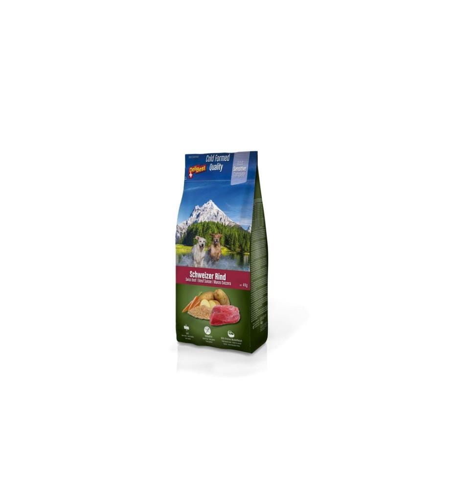 DELIBEST - Halbfeuchtfutter Premium Complete Sensitive Dog, Rind, 4 kg