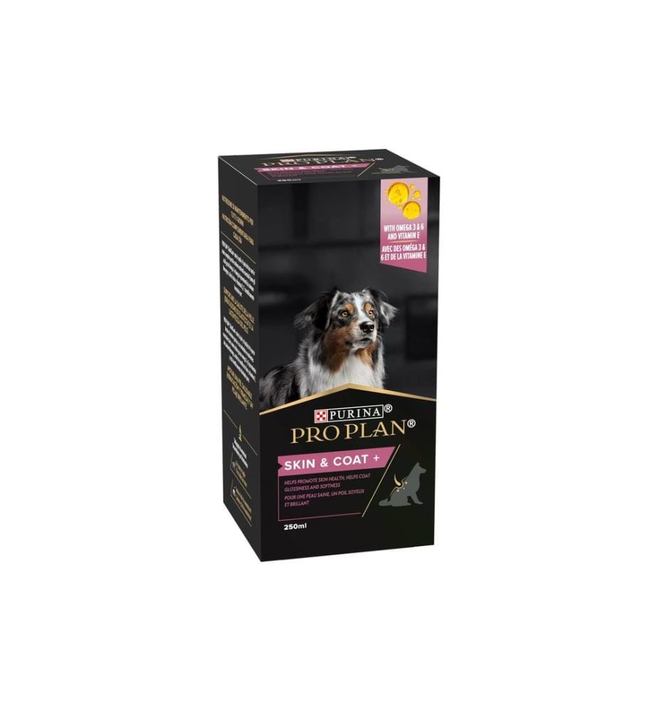 PURINA - Pro Plan Supplément alimentaire pour chiens Skin & Coat+ 250 ml