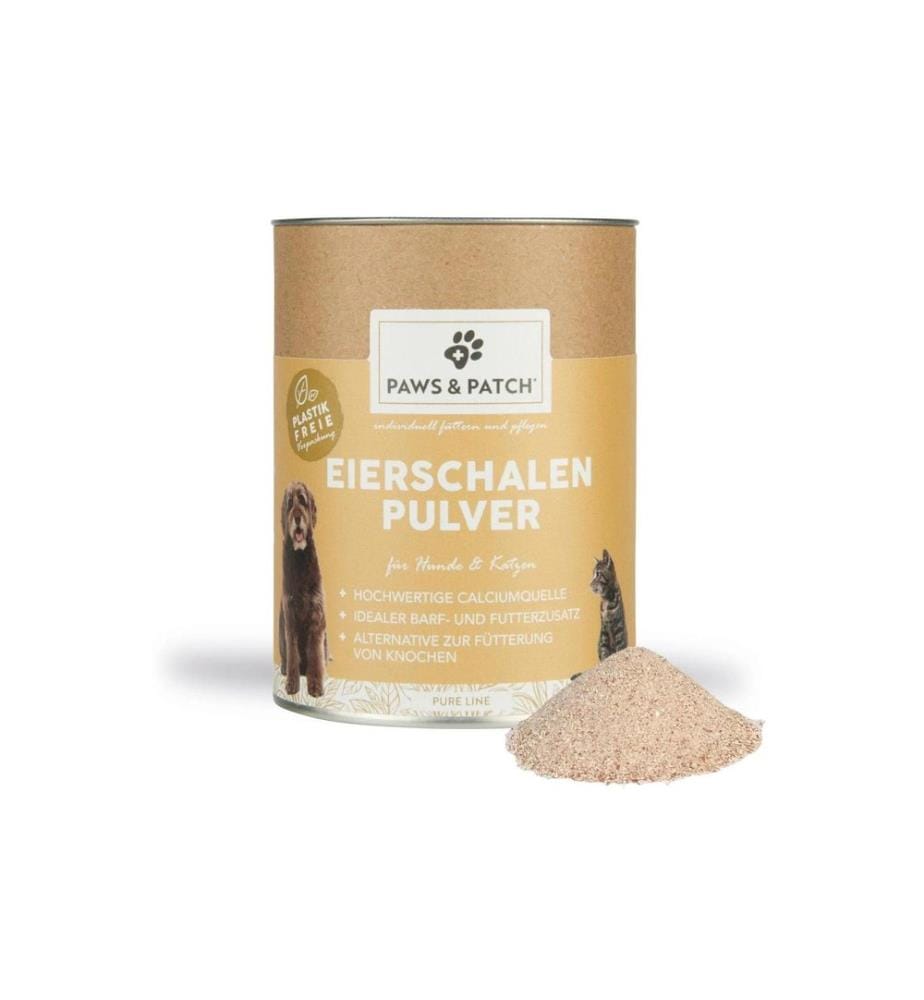 Paws & Patch - Hunde-Nahrungsergänzung Eierschalen Pulver 350 g