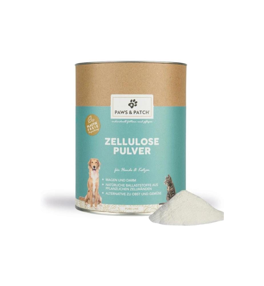 Paws & Patch - Supplément alimentaire pour chiens Poudre de cellulose 250 g