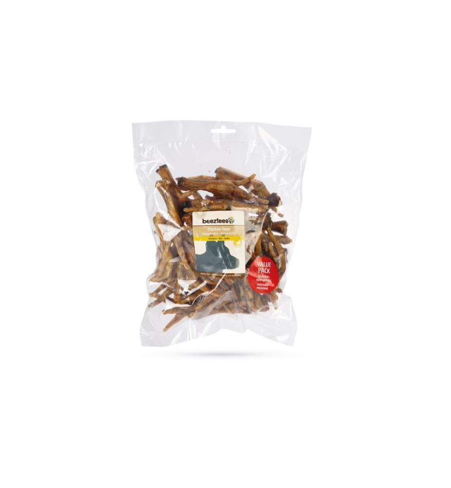 BEEZTEES - Kausnack Hühnerfüsse, 500 g