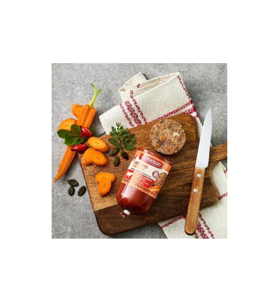 FLEISCHESLUST - Alimentation humide Classic Boeuf tendre, 200 g