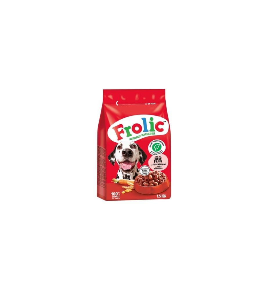 Frolic - Trockenfutter mit frischem Rind 1.5 kg