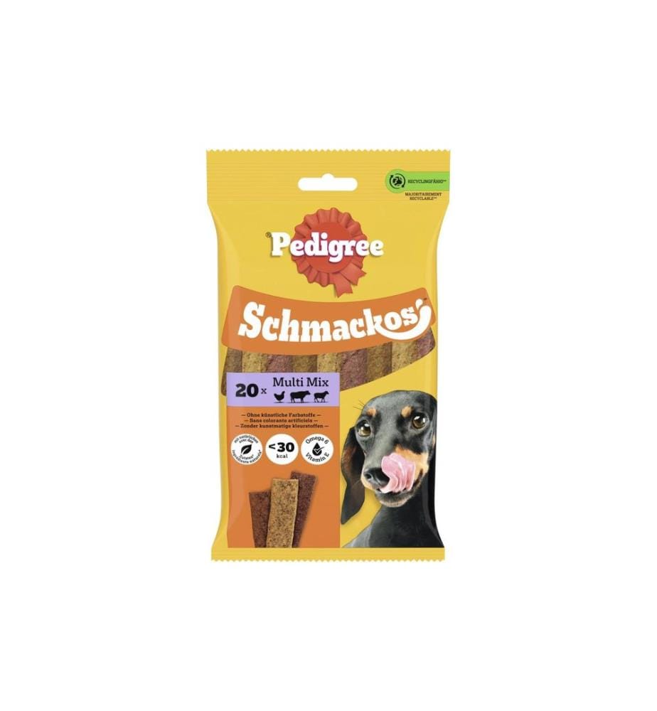 PEDIGREE - Bâtonnet à mâcher Schmackos Multi Mix 144 g