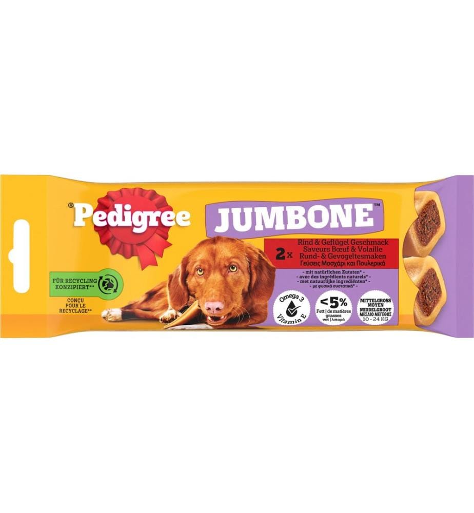 PEDIGREE - Jumbone Large au boeuf 180 g