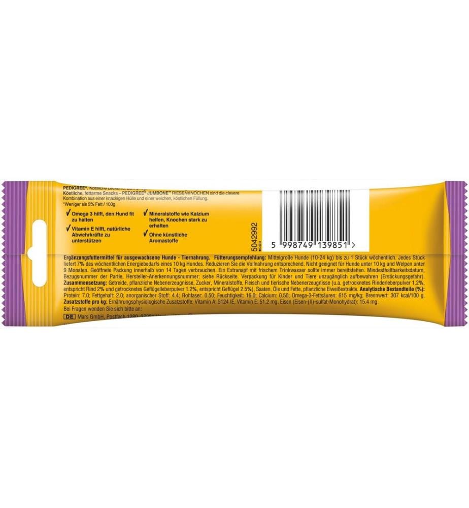 PEDIGREE - Jumbone Large au boeuf 180 g
