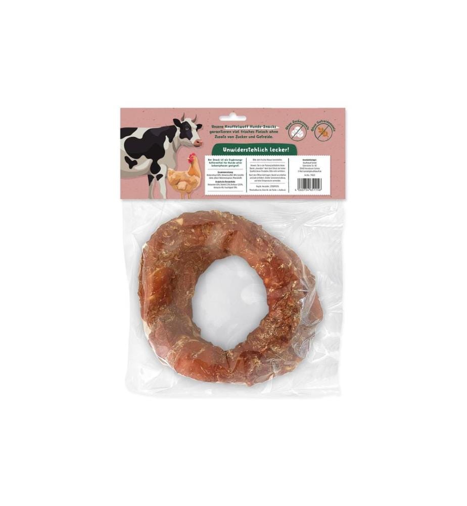 KNUFFELWUFF - Kausnack Riesen-Kringel mit Hühnerfilet 2 Stück ca. 450 g