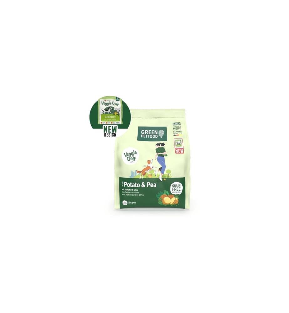 Green Petfood - Trockenfutter Potato und Pea 10 kg