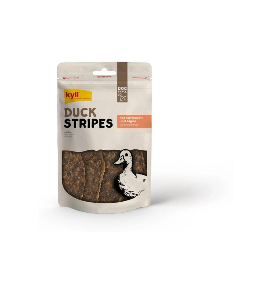 kyli - DuckStripes abricots et algues 100 g