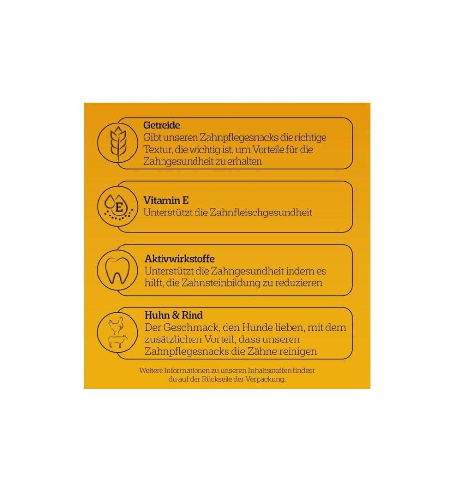 PEDIGREE - Kaustange Dentastix Daily Oral Care grosse Hunde, 7 Stück