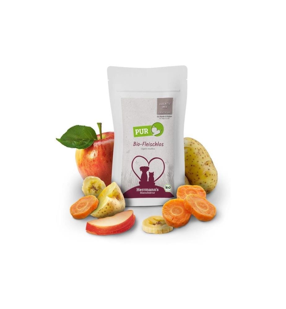 HERRMANN'S - Alimentation humide Bio sans viande 14 x 150 g