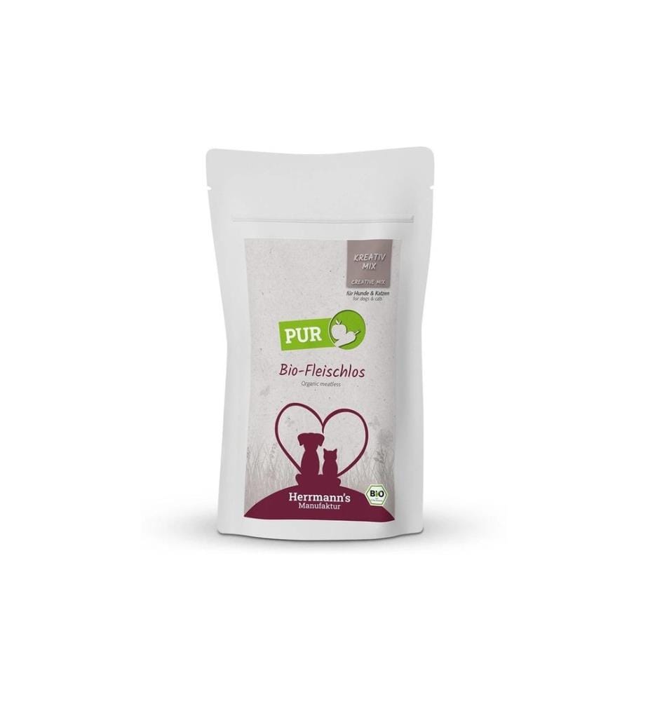 HERRMANN'S - Alimentation humide Bio sans viande 14 x 150 g