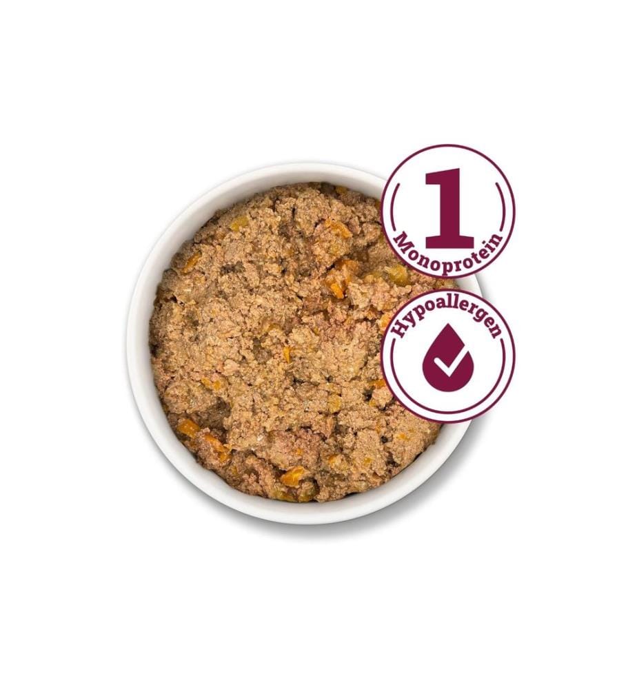HERRMANN'S - Nassfutter Kaninchen mit Reisflocken 14 x 150 g