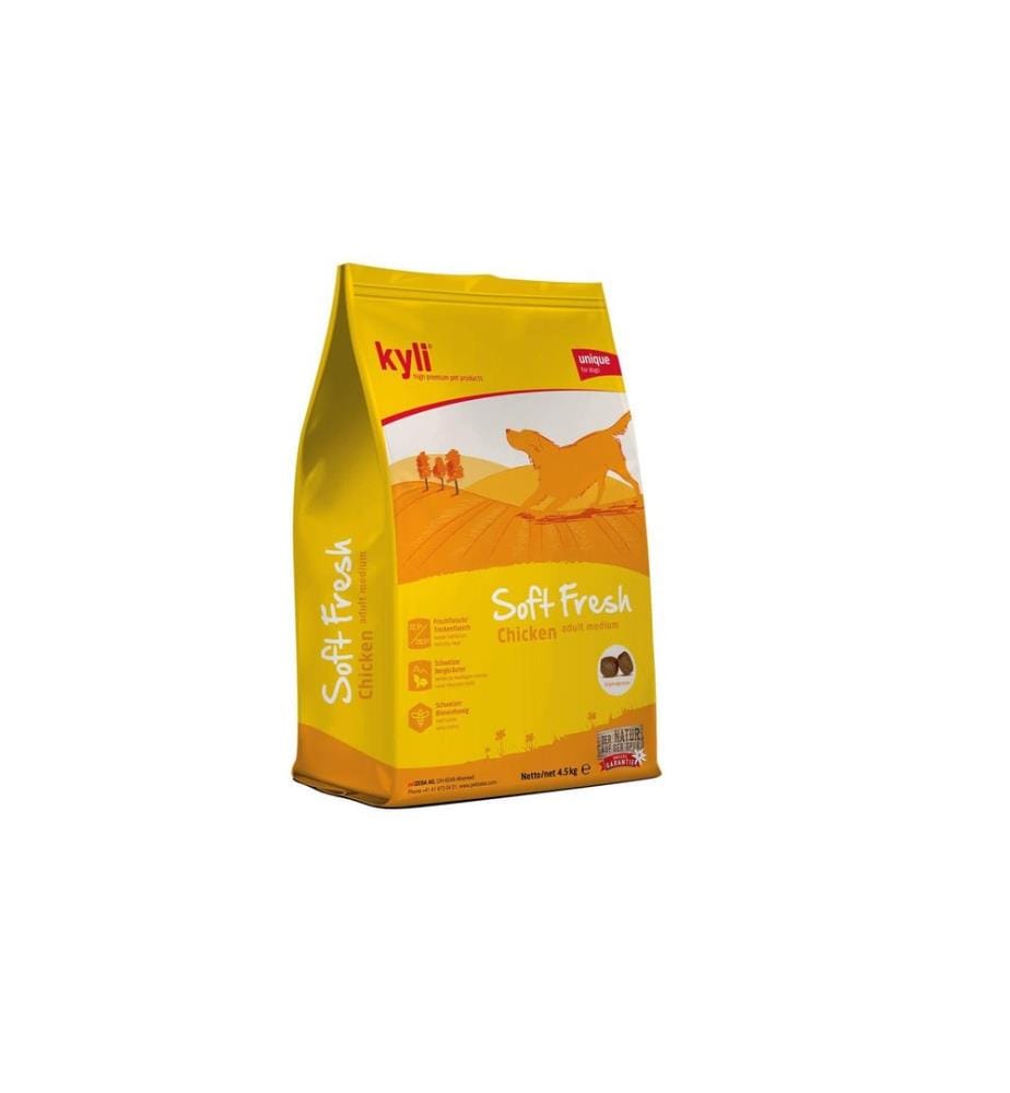 kyli - Halbfeuchtfutter Soft Fresh Chicken Adult medium, 4.5 kg