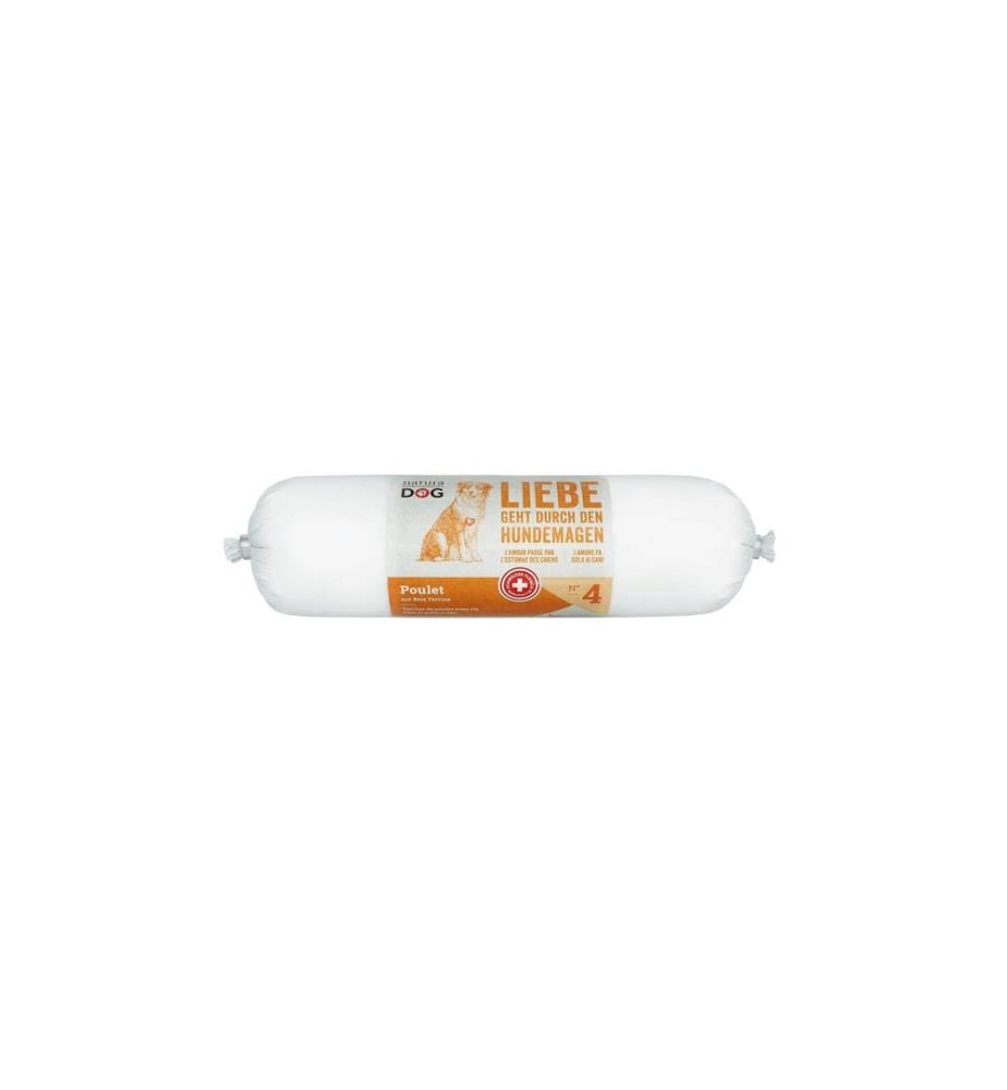 NATURADOG - Nassfutter Poulet mit Reis Terrine, 400 g