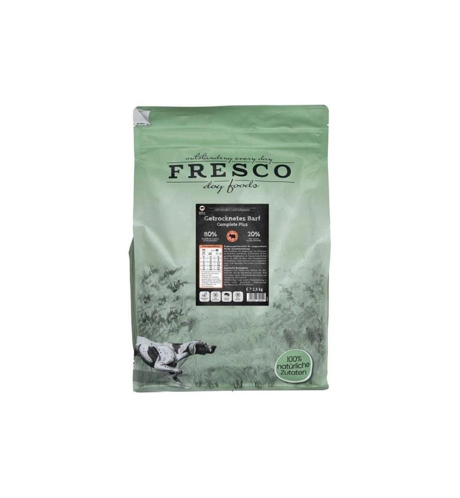 FRESCO Trockenfutter BARF Complete Plus Rind, 2.5 kg
