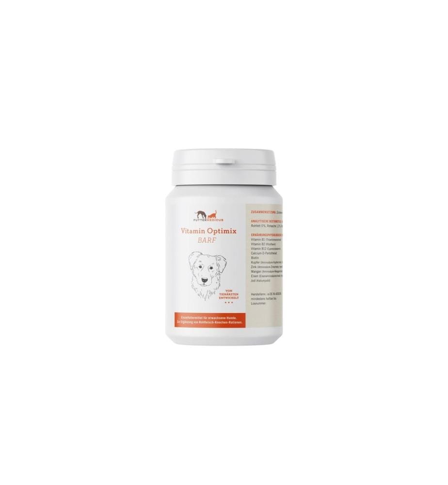 Futtermedicus Complément alimentaire pour chien Barf Vitamine-Optimix, 180 g