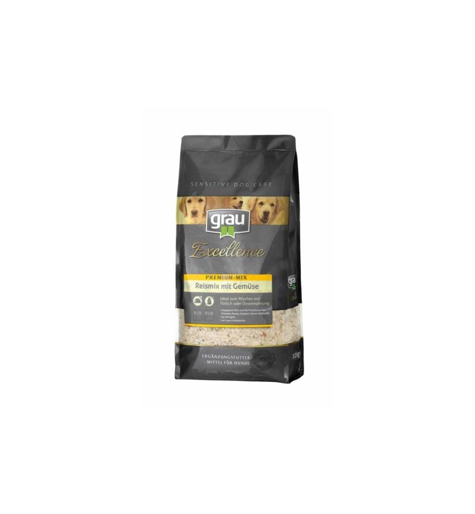 Grau cibo secco Excellence Reismix con verdure, 10 kg
