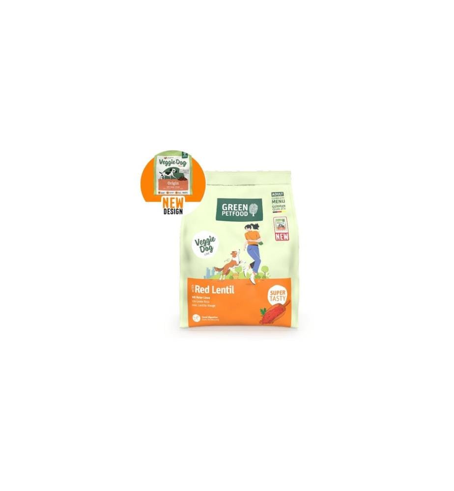 Green Petfood croquettes With Red Lentil 10 kg