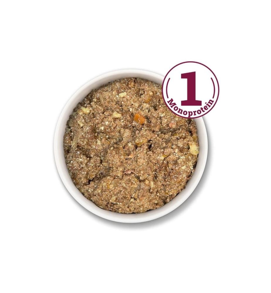 Herrmann's Cibo umido Bio Manzo con carote e amaranto 6 x 400 g