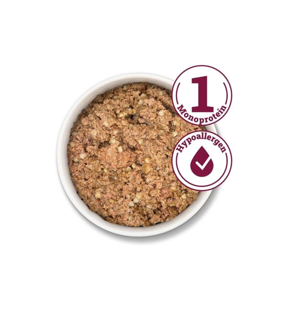 Herrmann's Nourriture humide Bio Canard avec fenouil et sarrasin 14 x 150 g