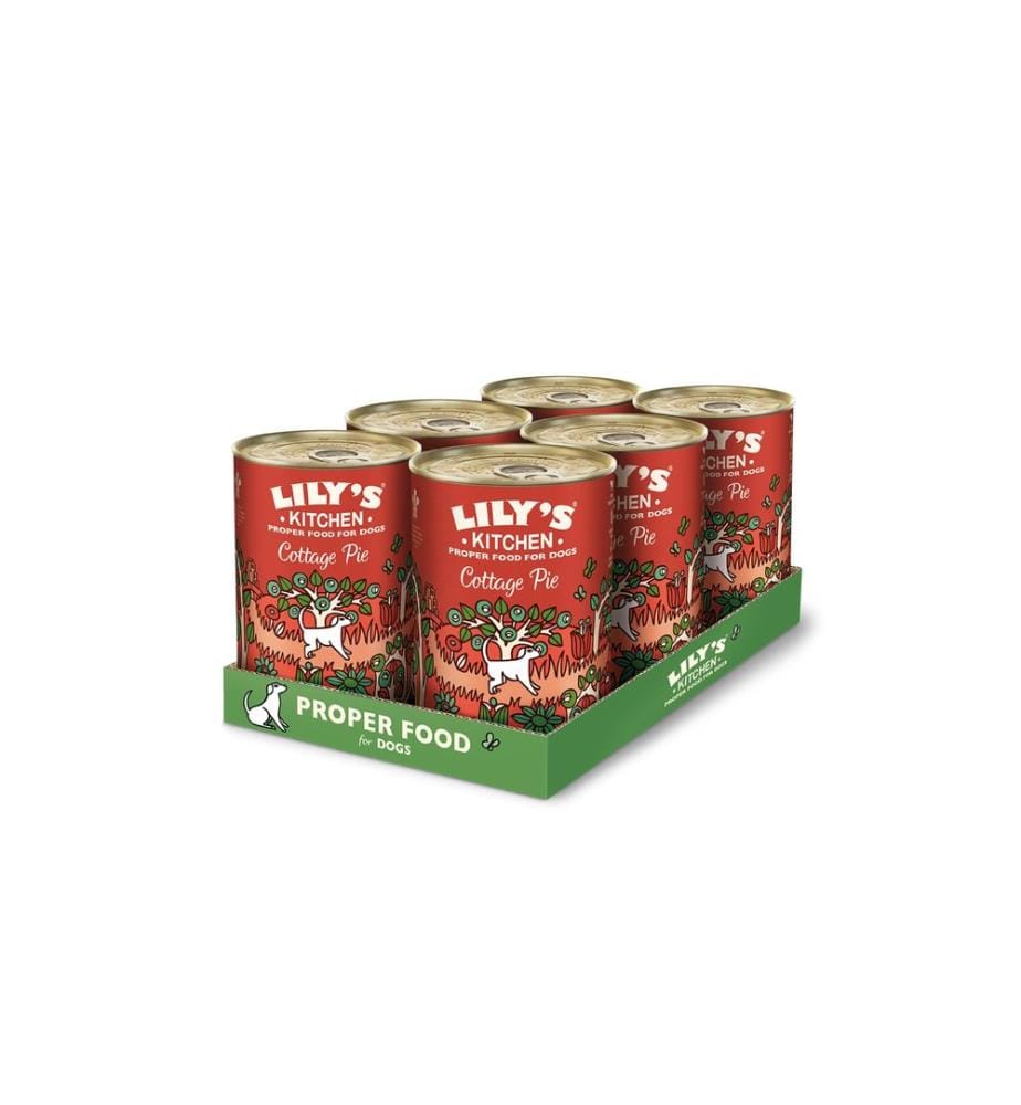 Lily's Kitchen Nassfutter Rind und Gemüse, 6 x 400 g