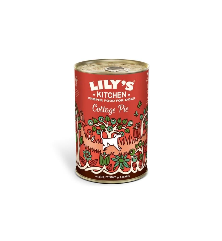 Lily's Kitchen Nassfutter Rind und Gemüse, 6 x 400 g