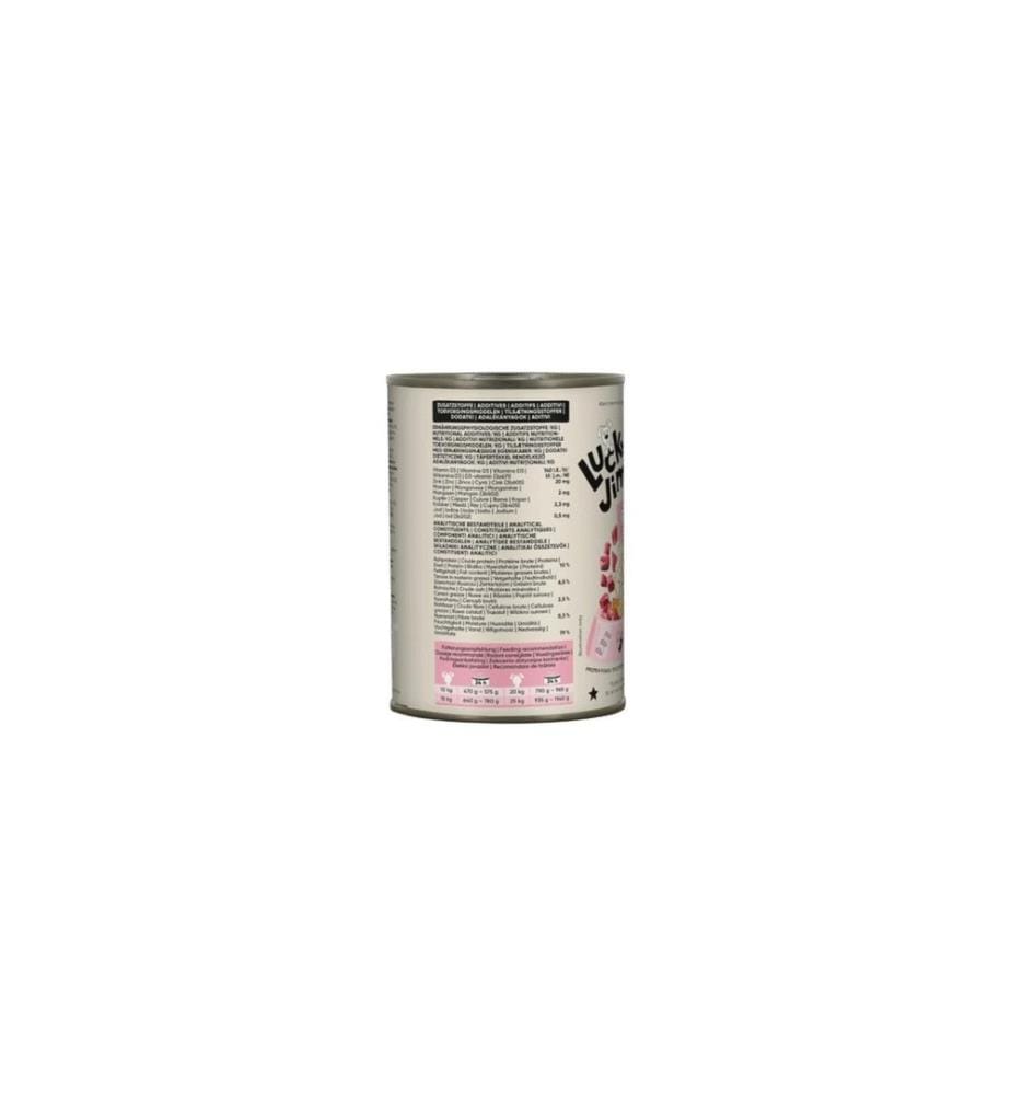 Lucky Jim Nassfutter Adult Rind und Lamm 400g