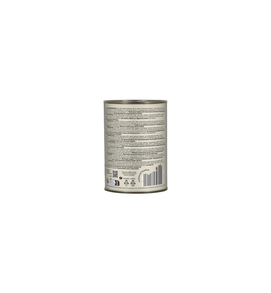 Lucky Jim Nourriture humide Adult Poulet et truite 400g