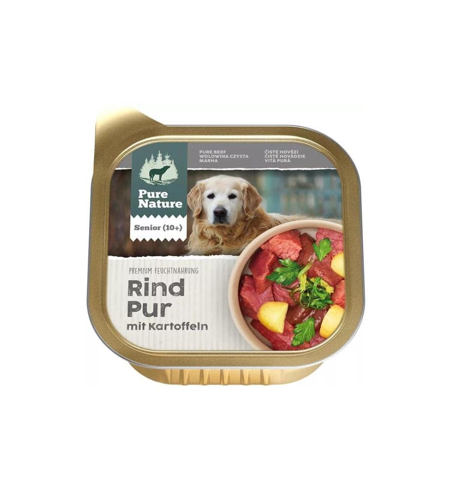 Pure Nature Nassfutter Senior Rind Pur, 150 g