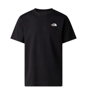 Vertikales T-Shirt - Schwarz