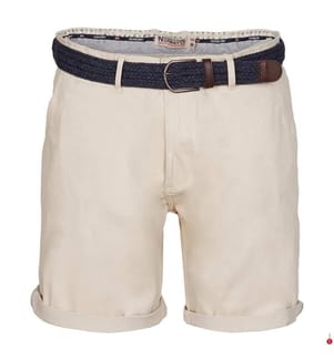 Bermuda-Shorts - Gebrochenes Weiss