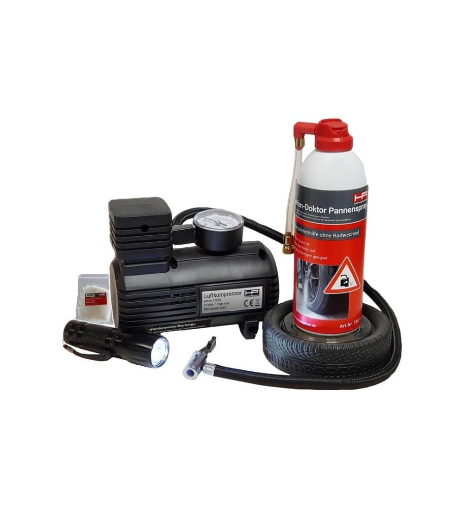 HP Autozubehör - Kits de crevaison 4 parties